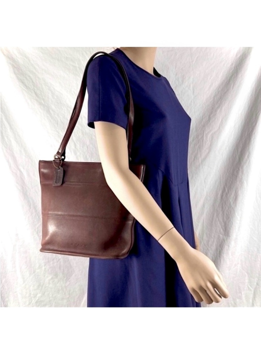 Coach Vintage Tribeca Slim Bucket 9098 Leather
